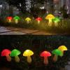 imageBuddew Solar String Lights Outdoor Fairy Light with 6 Mushroom Toadstool Solar Mushroom Lights Decorations with Multiple Lighting Modes Cute Shaped Mushroom Fairy Lights Garden Landscape Lights