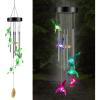 imageSolar Wind Chime Solar Hummingbird Wind Chimes OutdoorIndoor for mommomgrandma GiftsBirthday Gifts for mom Outdoor DecorYard Decorations Memorial Wind Chimesmoms Best Gifts